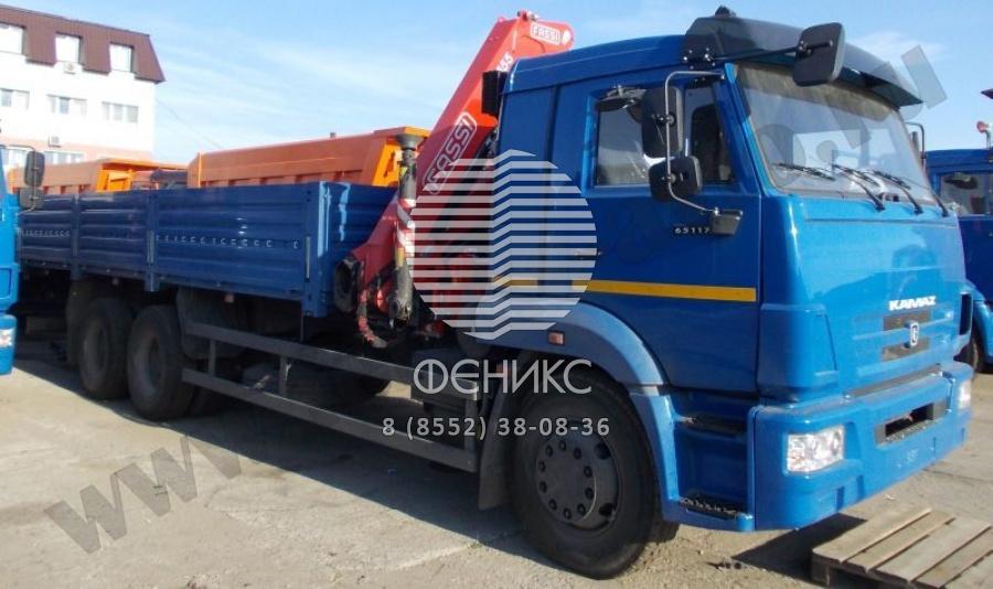 КАМАЗ 65115 с КМУ Fassi F155A.0.22